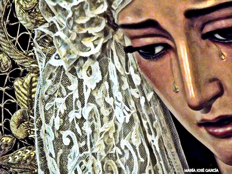 SEVILLA: María Santísima del Rosario. Hermandad de La Milagrosa. Besamano. Octubre 2017.